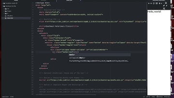 Bootstrap 5 Creating the Navbar Part 2 of 9