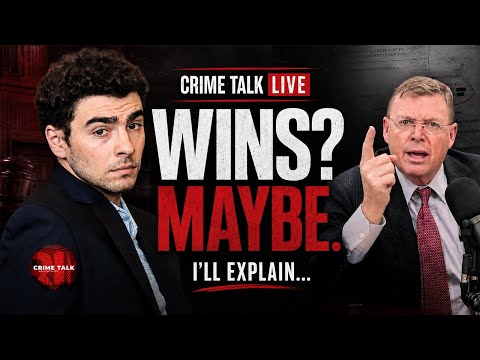 CRIME TALK LIVE: Luigi Mangione Wins a Big Ruling—But Not the Case