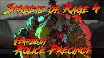 Streets of Rage 4 - Police Precinct Hardest