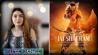 Jai Shri Ram (Hindi) Adipurush | Foreigner Reaction | Prabhas | Ajay-Atul, Manoj Muntashir Shukla