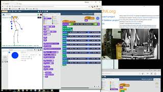 Demo Kinect v2 with ScratchX
