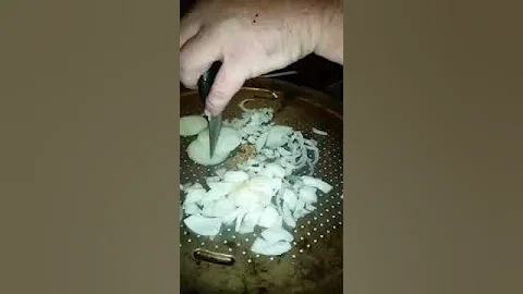 All-In-One Onion Holder, Odor Remover & Chopper