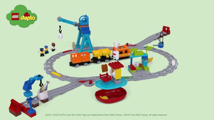 skæbnesvangre Laboratorium Med det samme LEGO 10875 DUPLO Cargo Train - YouTube