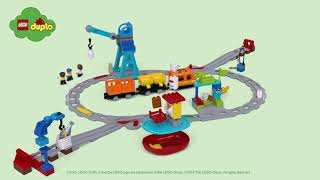 LEGO 10875 DUPLO Train - YouTube