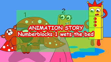 [ANIMATIONS STORY] Numberblocks 1 wets the bed