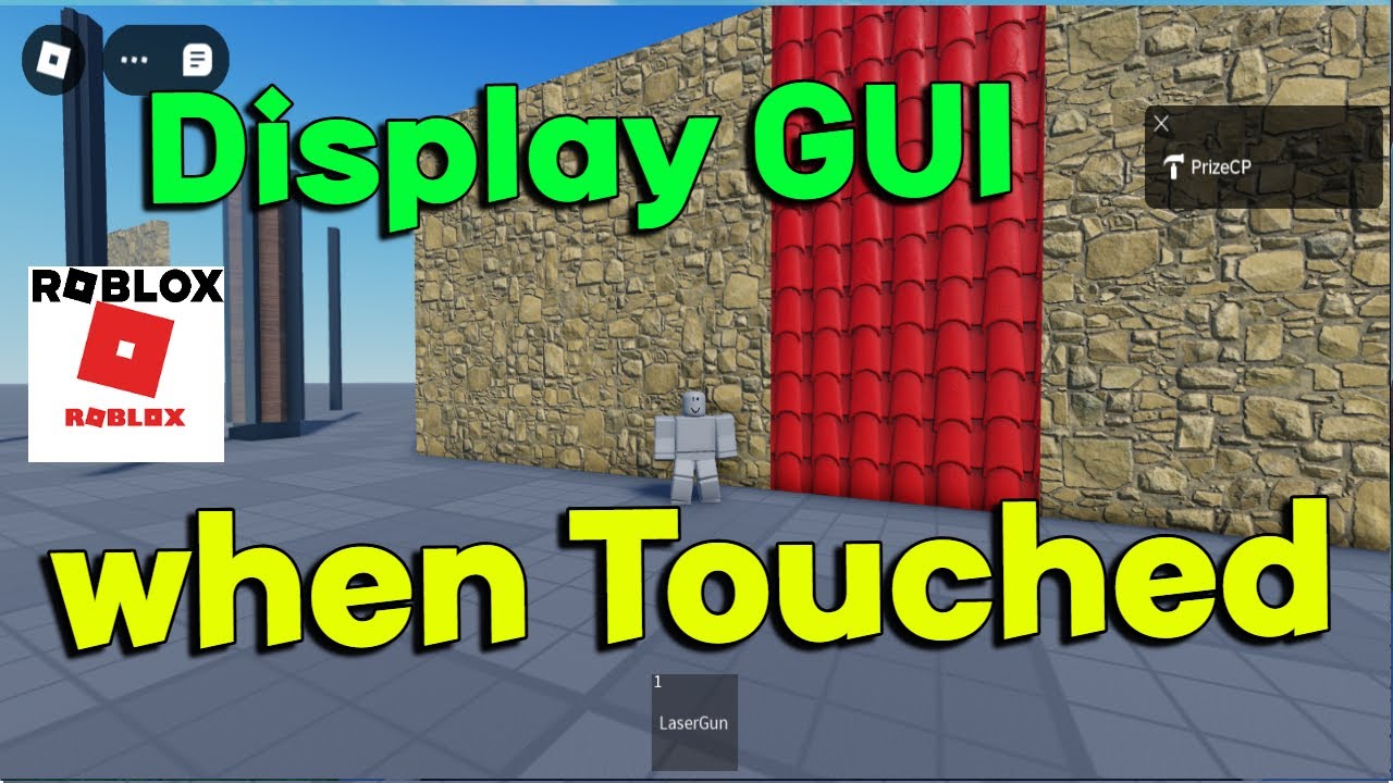 Roblox Gui Display How to display GUI when part is touched - YouTube