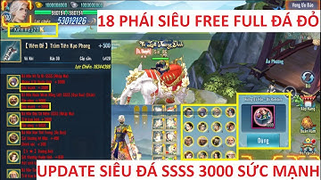 VLTK Mobile Lậu Cày Cuốc Siêu Free Kiếm Hiệp 23 - Đá Hồn Đỏ SSSS +3000 Sức Mạnh mỗi viên