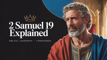2 Samuel Chapter 19 Explained (Forgiveness, Reconciliation & Biblical Leadership Lessons)