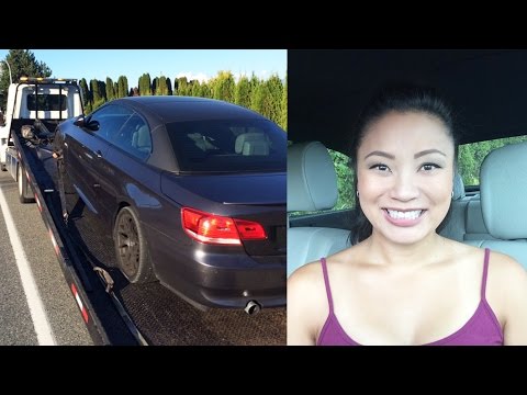 Got a Flat Tire! (How a Lowered Car is Towed & How a Tire is Replaced)