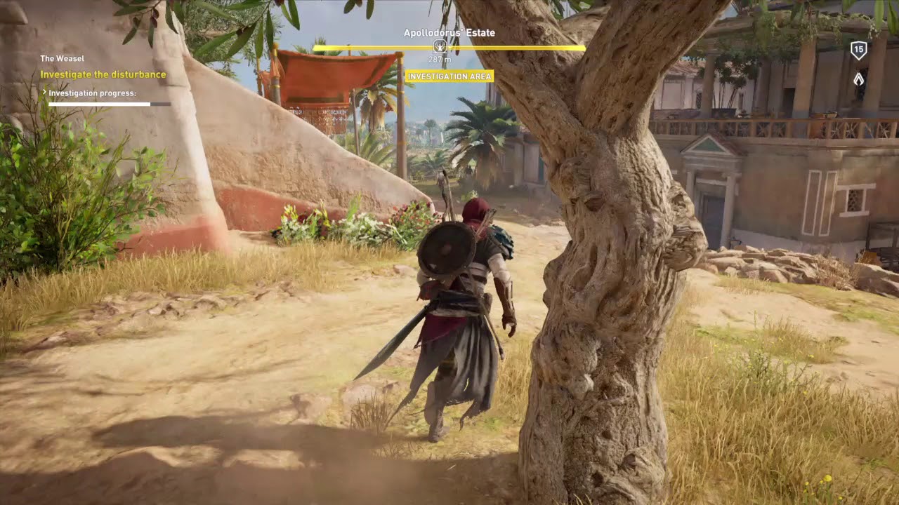 Assassin's Creed® Origins cat won't stop following me YouTube