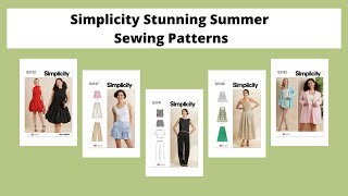Simplicity's Sensational Summer Pattern Drop (I Added Three To My Sewing Plans)