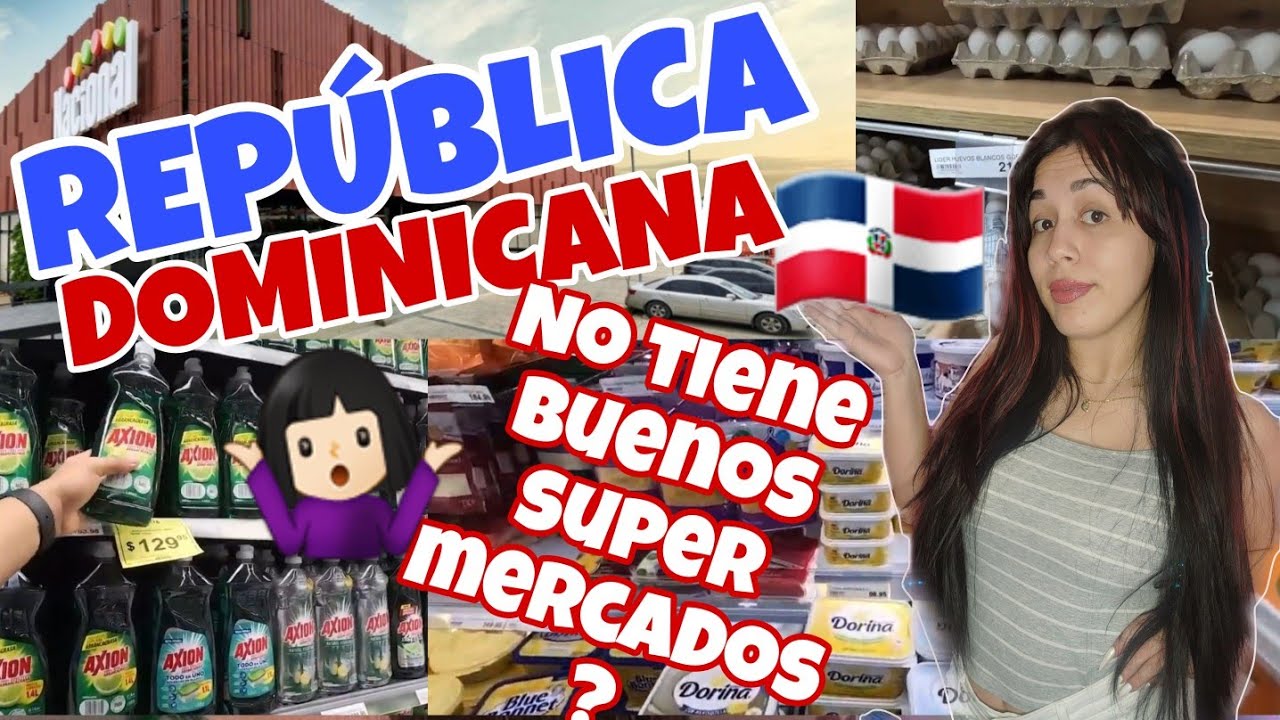 CUBANA REACCIONA POR PRIMERA VEZ A SUPERMERCADO🇩🇴 @Alejandro4kVlogs
