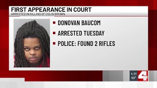Suspect in Colin Brown’s murder pleads not guilty