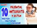 Развитие интеллекта у детей | Способы развития интеллекта и повышения IQ