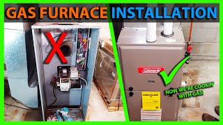 How To Install a Gas Furnace - Complete Process by Benjamin Sahlstrom 49,268 views 1 year ago 41 minutes