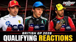 F1 Post Qualifying Drivers Interviews | British GP 2026