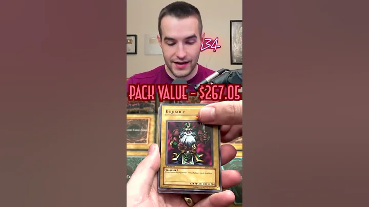 I Opened $300 Yugioh Pack And THIS Happened