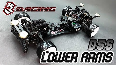 How to Install the Lower Arms into the 3Racing 1/10 Sakura D5S RWD Drift Chassis