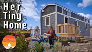 Her Tiny House w/ Downstairs Home Office for Fresh Start post-breakup