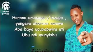 NDI MUNYISHU BY EL PRO ( Music Lyrics Video)