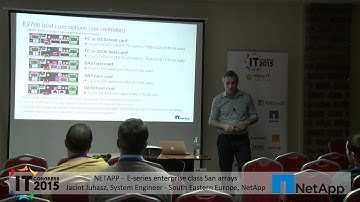E-series: enterprise class SAN arrays - NetApp - IT Congress 2015