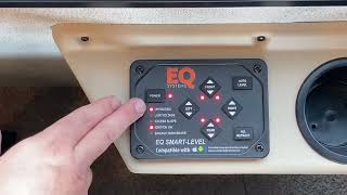 2023 Newmar Bay Star Leveling system EQ SmartLevel