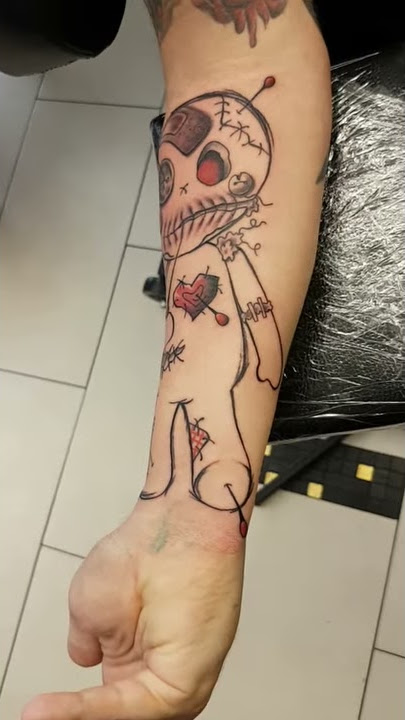 taste of ink tattoo voodoo doll ende session 1