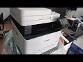 Canon i-sensys MF645cx unboxing setup