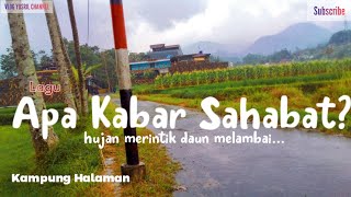 APA KABAR SAHABAT? - VLOG YUSRIL CHANNEL Hujan merintik daun melambai di Perkampungan di Bulan Puasa