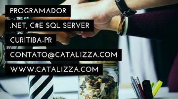 PROGRAMADOR .Net C# e SQL