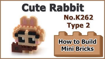 How to Build Mini Blocks Rabbit K262 Type 2 Sitting Review Instructions Specifications
