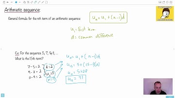 Arithmetic sequences and series (1/2) - Numbers And Algebra [IB Math Studies Revision Course]