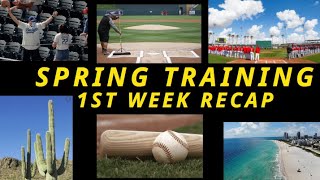 Spring Training | 1st week RECAP