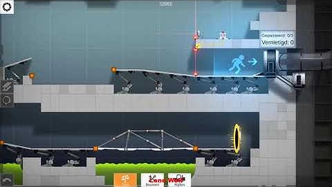 Bridge Constructor Portal Level 14