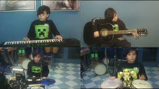 Hasan Ali̇oğlu Aura Lee Melodi̇si̇ Org Akusti̇k Gi̇tar Bateri̇ Bongo