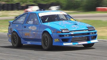 600hp Turbo Toyota AE86 Sprinter Trueno with Stroker SR20 Engine Swap!