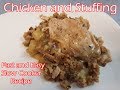 Chicken and Stuffing  --  Slow Cooker Recipe  --  Fast and Easy