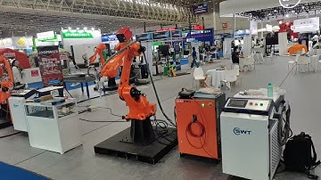 SWT Robot laser welder saving labor cost #swt #robot #welder