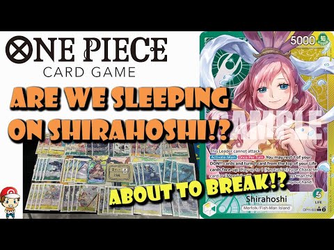 Are We ALL Sleeping on Shirahoshi!? This Deck is Better Than you Think! (One  Piece TCG News) - YouTube