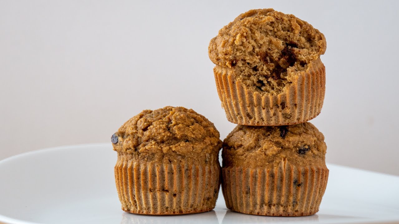 Muffins à la Farine de Coco (et Pépites de Chocolat)