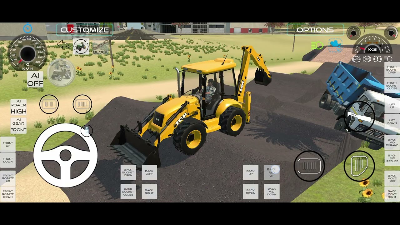 Real Indian track simulator 3D drawing real indian game C