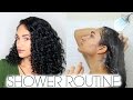 CURLY HAIR SHOWER ROUTINE | Truly Yanely