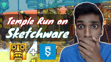 Temple run game in sketchware (2021) | Sketchware Games