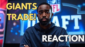 Giants Trade Up for Jaxson Dart LIVE REACTION!!
