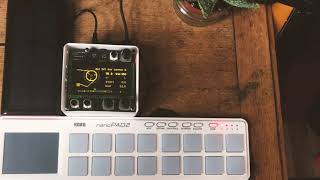 Myéline - Monome Norns Reels Script and Korg Nanopad / ambient/dawless