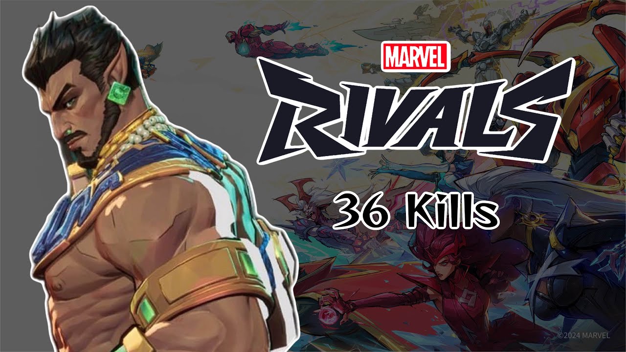 Marvel Rivals | Namor Season 1 | 36 Kill Gameplay - YouTube