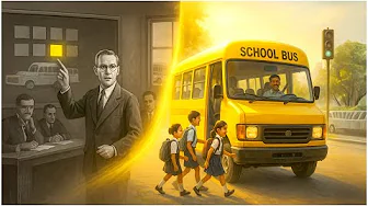🟡 Why Are School Buses Yellow? The 1939 Idea That Saves Millions of Kids