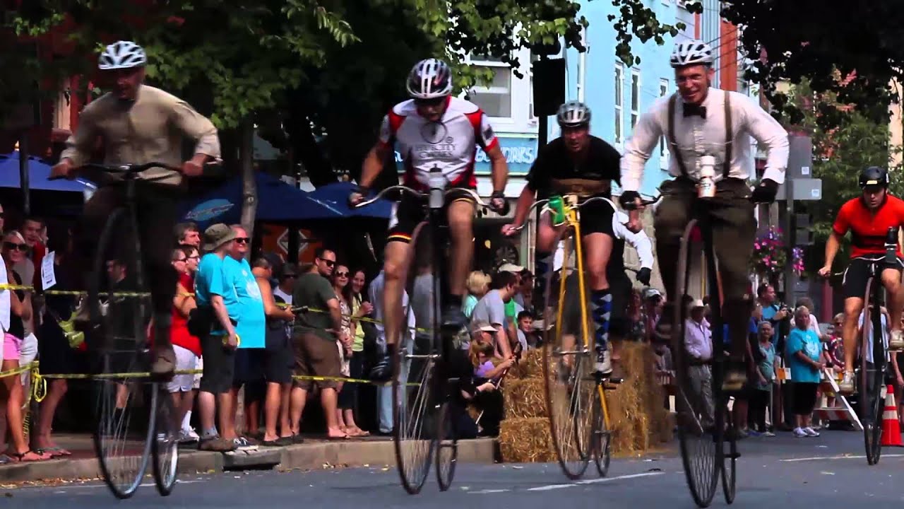 Frederick Clustered Spires High Wheel Bike Race - 2013