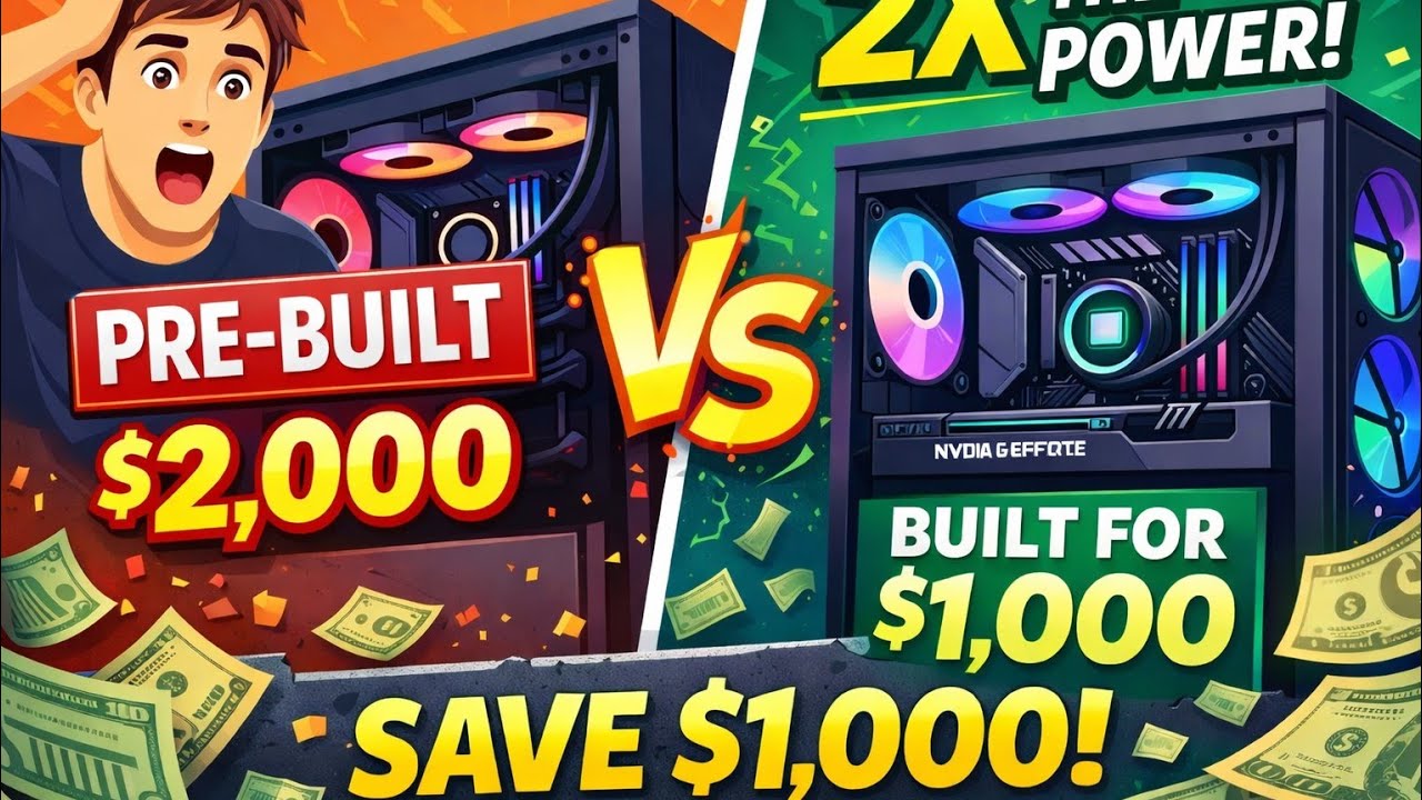 Is Building Your Own Gaming PC Still Worth It? #pcbuild #pcgame - YouTube
