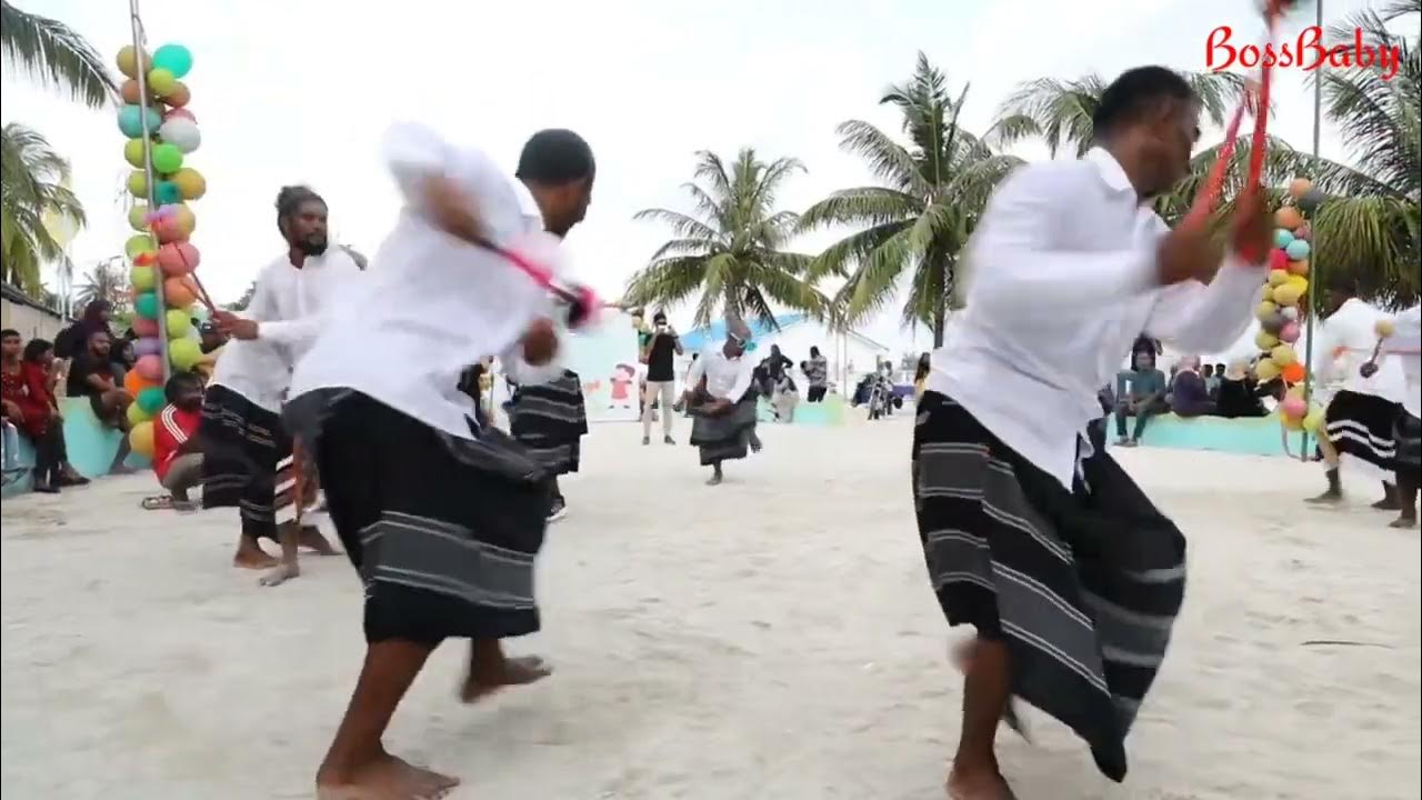 Maldivian traditional dance in island/ Bakrid (Eid al-Adha) 2023